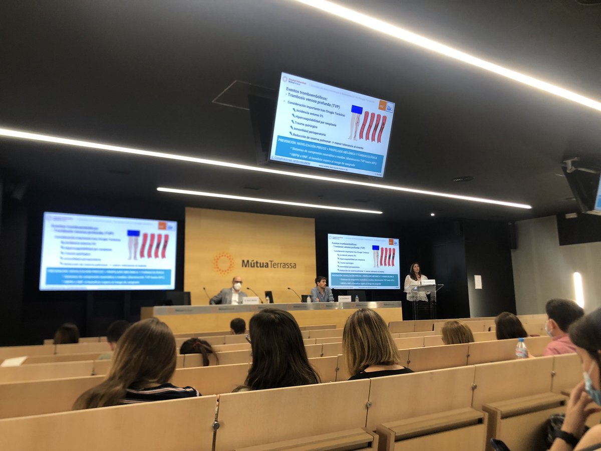 Postoperatori en cirurgia toràcica. Tècniques control dolor amb Dr. Mestres i maneig de complicacions postoperatòries amb Dra. Lorena Roman <a href="/anestesiamar/">Servei d'Anestesiologia Hospital del Mar</a>