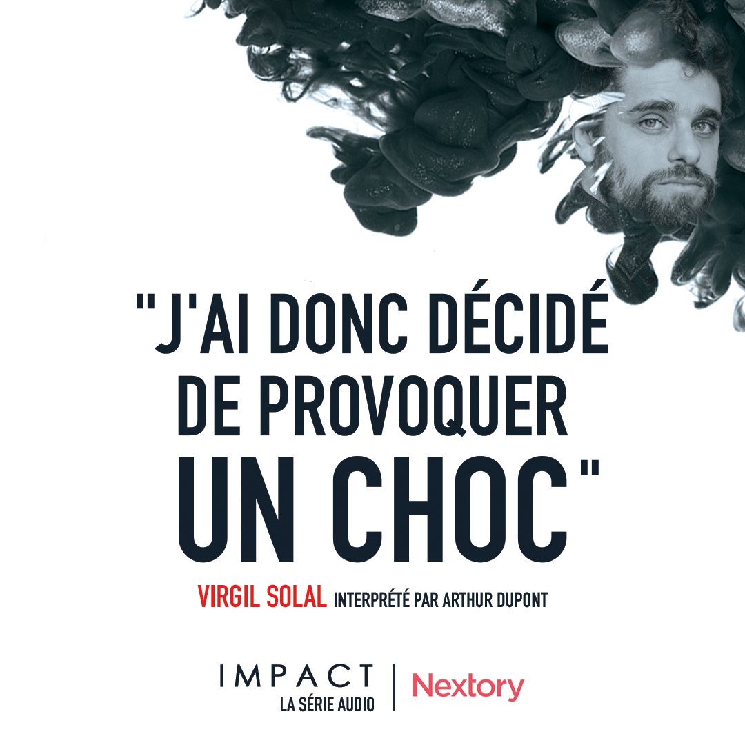 Provoquez un choc 💥
Comme notre série audio #Impact. Comme Virgil Solal, son personnage incontrôlable...  
catalog.youboox.fr/fr/series/5213

@oliviernorek <a href="/michellafon/">Editions Michel Lafon</a> <a href="/_WaveAudio/">wave.audio</a> #SerieAudio #Thriller #VendrediLecture #Nextory