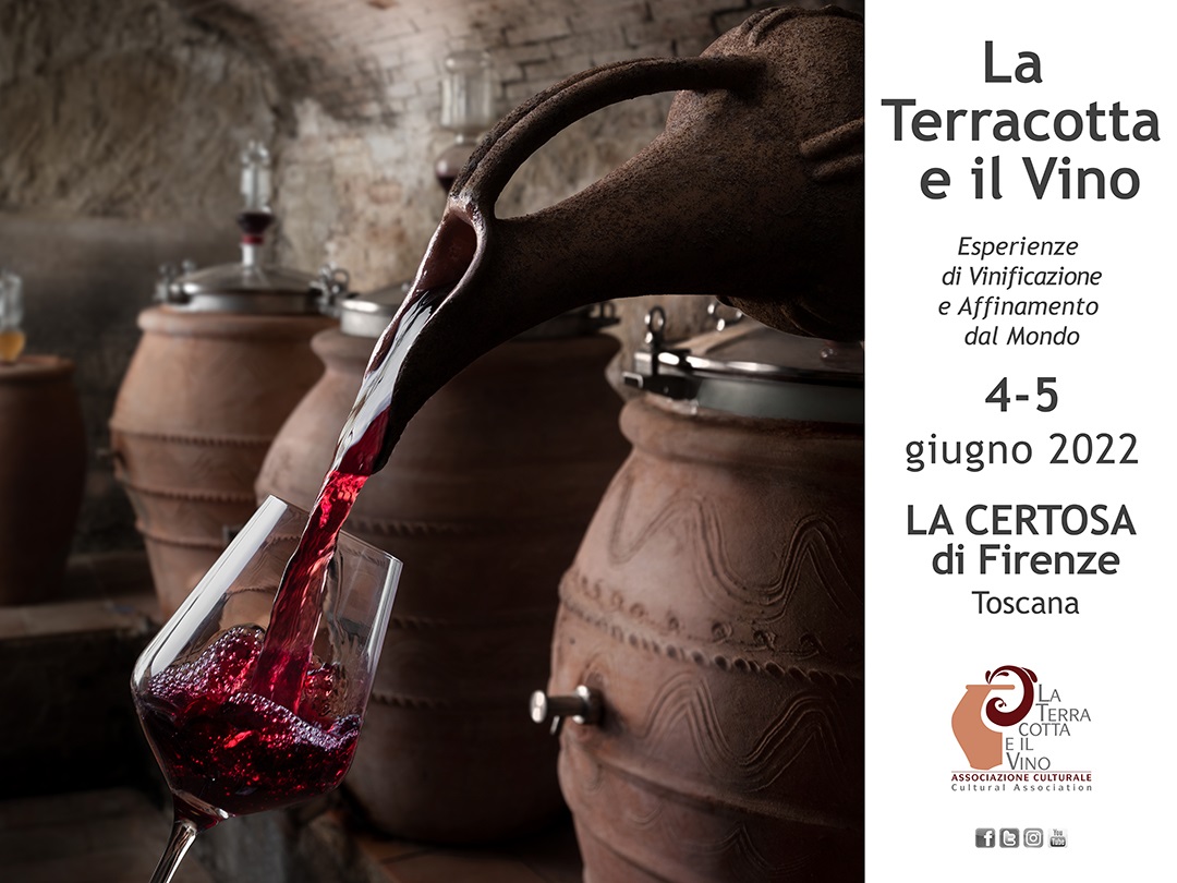 ArtenovaInfo's tweet photo. La Terracotta e il Vino 2022
Esperienze di vinificazione e Affinamento dal Mondo
📍Certosa di Firenze, via della Certosa, 1, Firenze
🗓4 e 5 giugno 2022
 🎟È aperta la preiscrizione on line segui il link ➡️ https://t.co/Iqk8SsiZow 
#terracottaevino2022  #prevendita #tickets https://t.co/EPv9PXAwOM