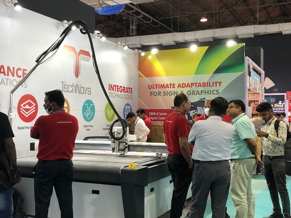 TechNovaWorld's tweet photo. πDon't miss it!
TechNova @ MediaExpo 2022
Hall No.1, Stall No. D71
Bombay Exhibition Centre, Goregaon, Mumbai
May 12 to 14, 2022
We are excited to see you there! π€©
#mediaexpo #digitalprinting #digitalprintmedia #signandgraphics #largeformat #JWEI #cuttingtable #technova https://t.co/tfcQ1fqQhs