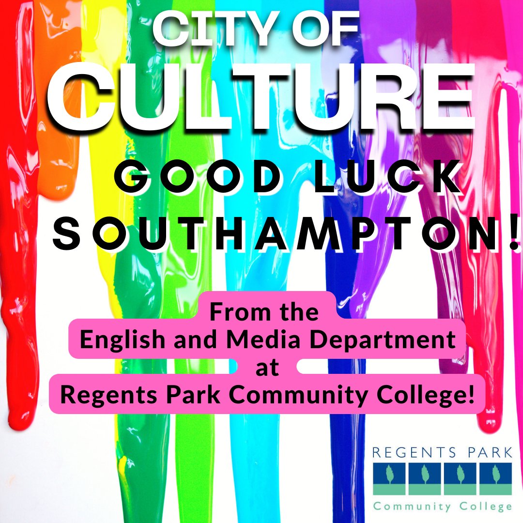#makeitSO #greenandproud <a href="/regentsparkcc/">Regents Park Community College</a> #cityofculture2025 @southampton2025 #cityofculture2025 #southampton2025