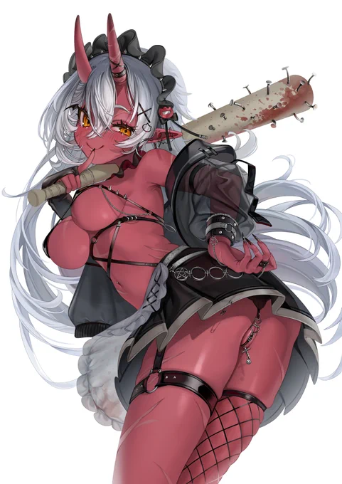 ❤️🖤🩸#akumillust 