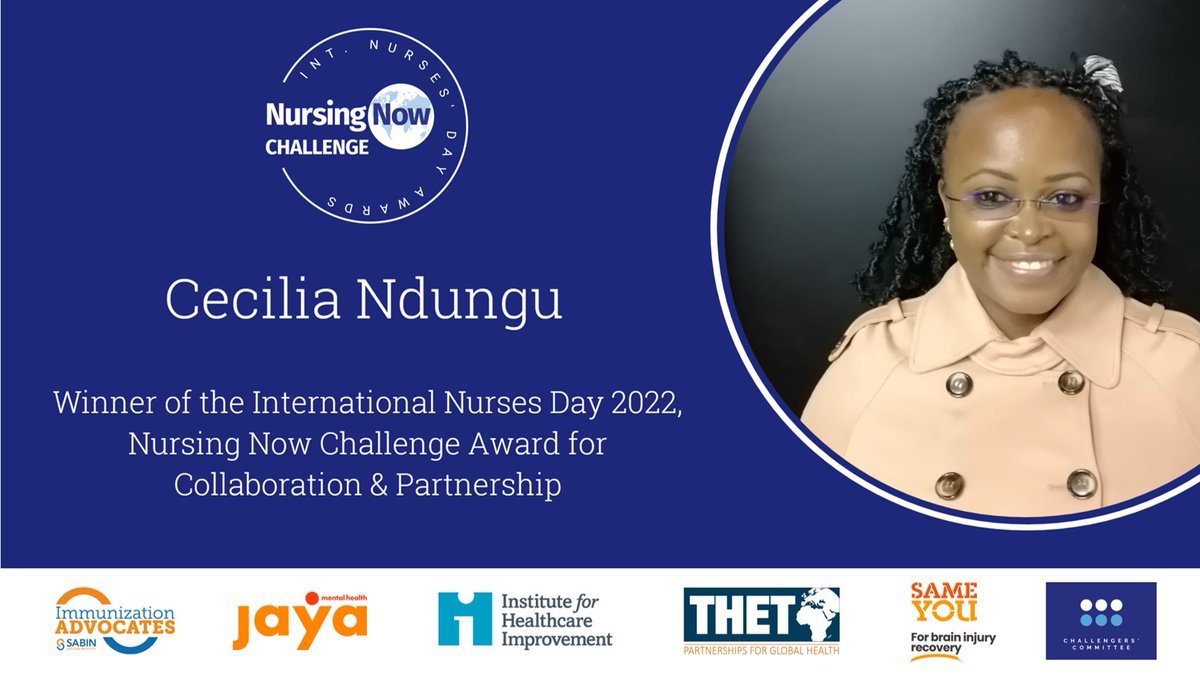 Kenyan #nurses keep winning. Another Kenyan nurse @cess_shiru won #NursingNowChallenge. 
Congratulations are in order.