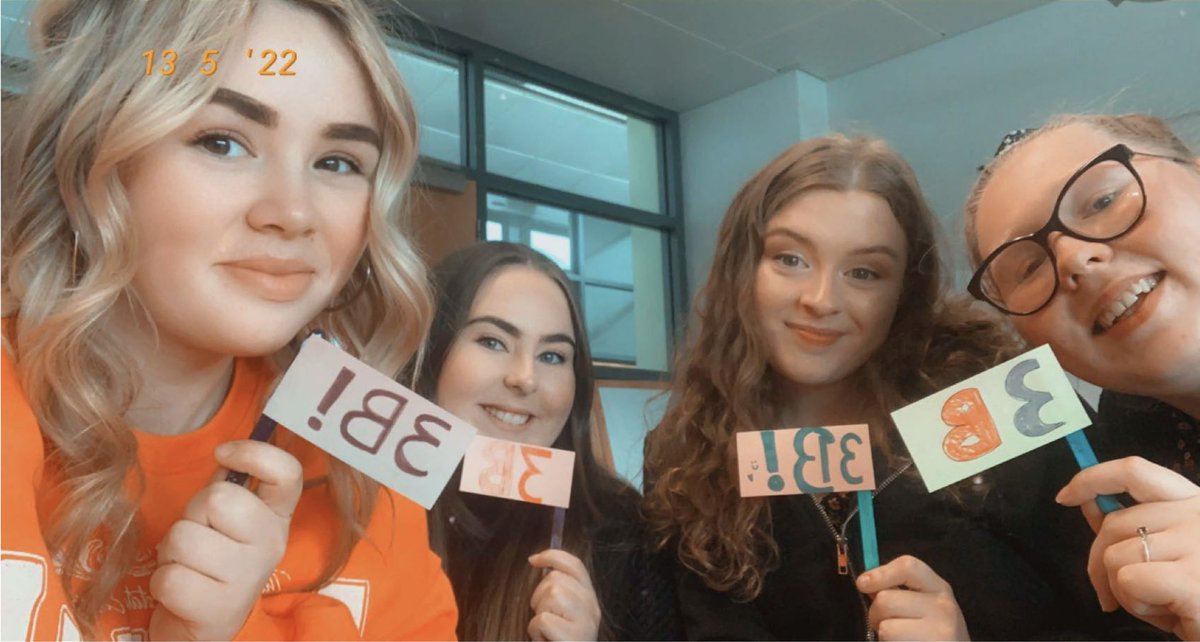 miss__jones_'s tweet photo. Last day of uni today. Got to say I’m really going to miss seeing these everyday 💔🥹. One more assignment to go and that’s it! Almost there 🥰 #EHU #lastday #leavers #thirdyears #chapterclosed https://t.co/cwOJIAR2O9