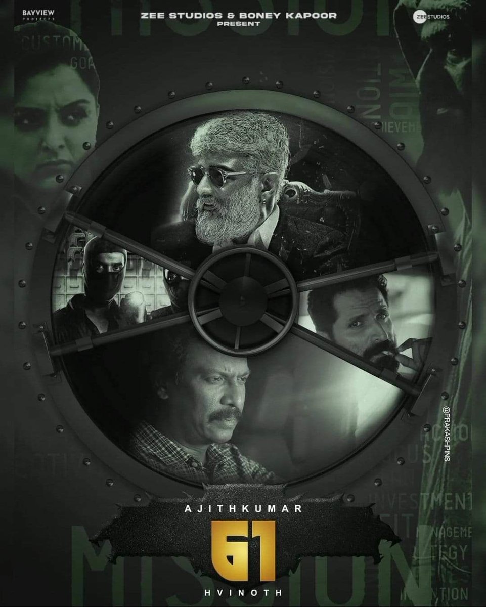 Ajithkumar_MRP's tweet photo. #AK61 #AK61update  Fan Made Poster 💥

#AjithKumar https://t.co/61cFGWZWIn