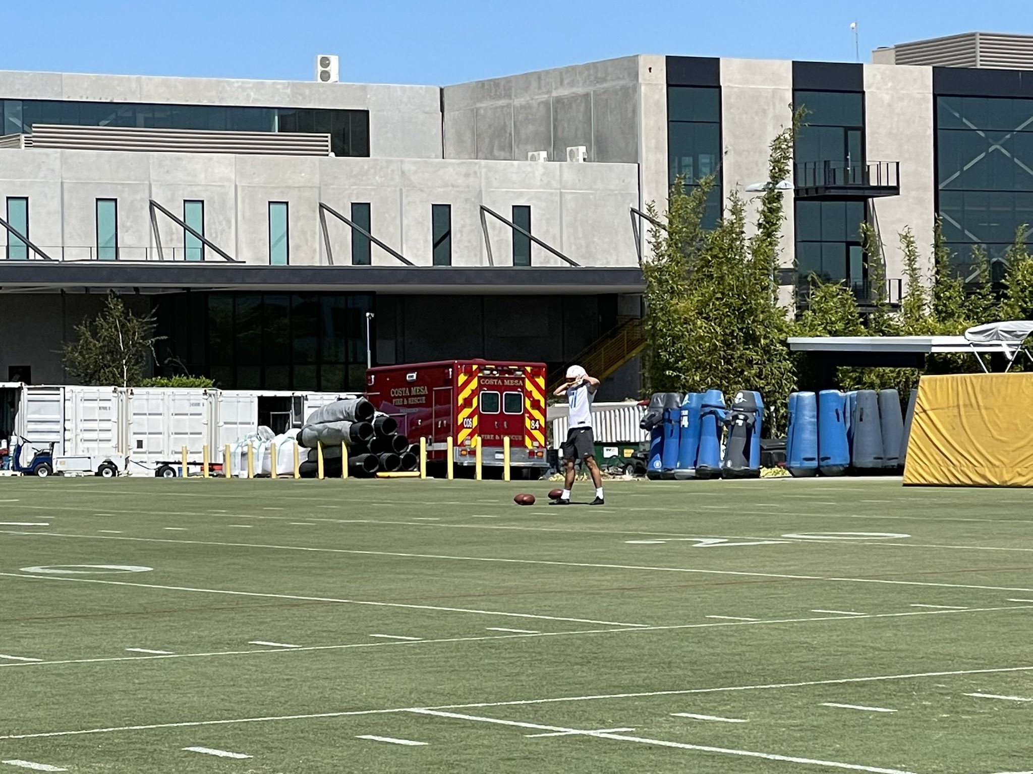 Daniel Popper on Twitter "Chargers have a punter here at rookie camp