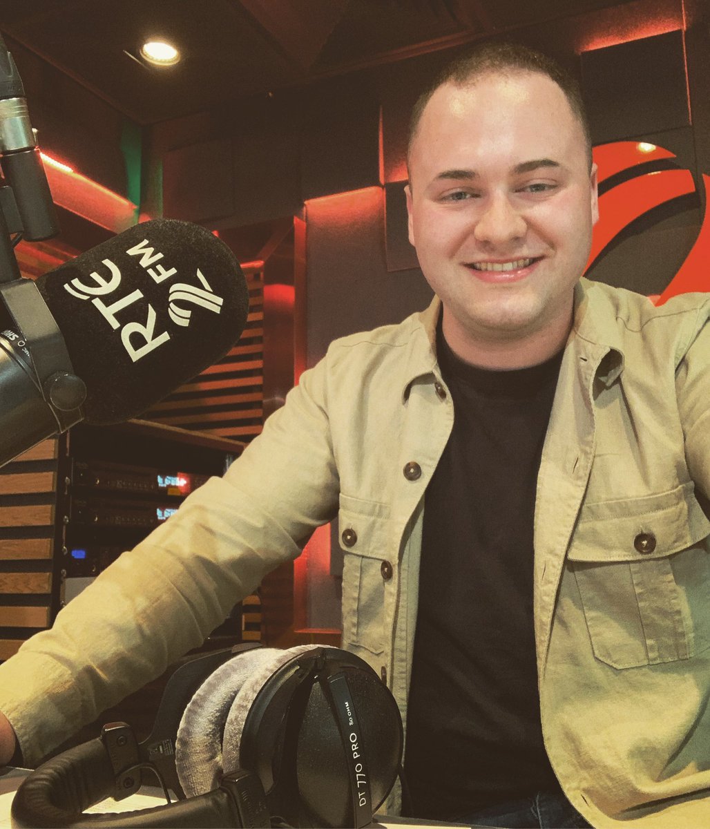 diarmuidobdj's tweet photo. Iโm ticking another item off the radio bucket list this evening: presenting the official Irish Top 30 chart ๐คฏ๐คฏ
๐ Catch me from 7pm on @rte2fm as I look after things for @BlathnaidT on the Official Chart Show ๐
#radiopresenter #rte2fm #officialchartshow #irishtop30 https://t.co/Sg4AnN5QDK