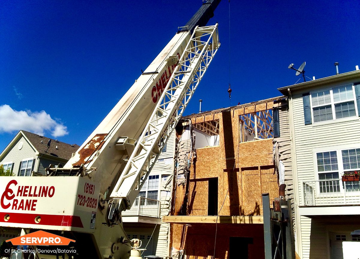 When this building had extensive fire damage we had a crew out to cleanup in no time! Here we are getting one step closer to help make this disaster like it never even happened.