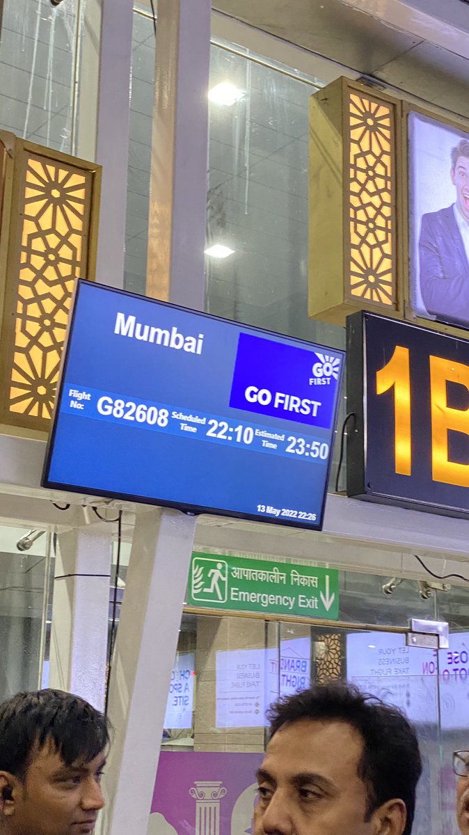 AnkitSolanki91's tweet photo. @GoFirstairways please change your name to GoLastAirways every time your flight is delayed @CSMIA_Official plz bandh kro yeh airlines https://t.co/hHEi6ejMqZ