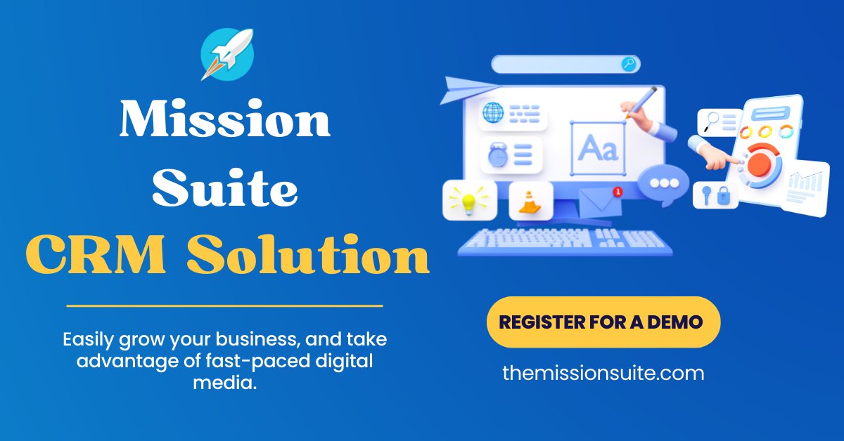 missionsuite's tweet photo. Stop overpaying for your CRM solution. Check out Mission Suite's unique pricing plan at https://t.co/6vPxecfY0j

#marketing #sales #automation #marketingautomation #salesautomation #business #startup #BusinessGrowth #BusinessSuccess #BusinessOpportunity https://t.co/iz17t3kegt
