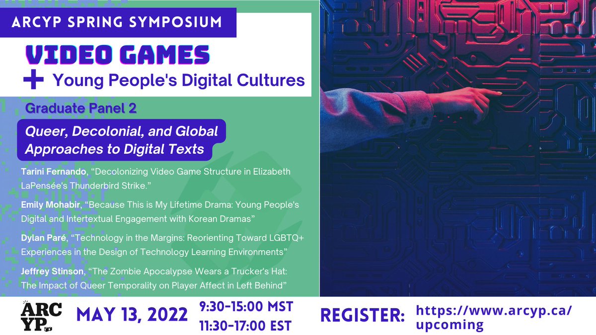 Fantastic Q&amp;A exploring empathy, contagion, autonomy choice, and trying to figure out just why so many of these games are so garsh darn dark! We're taking a half hour break and then we'll be back with our second panel "Queer, Decolonial, and Global Approaches to Digital Texts"