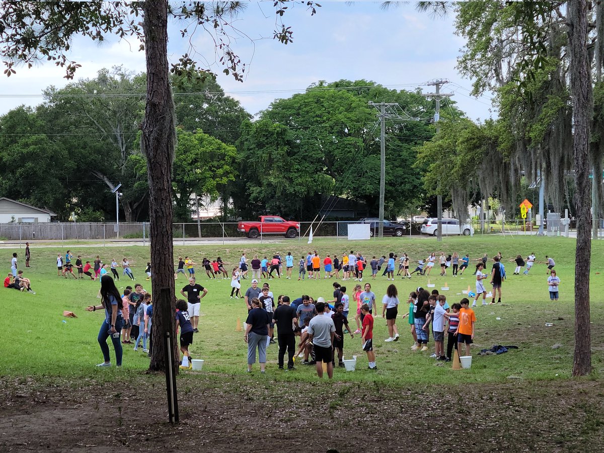 Thank you 6th grade team for a fun field day!