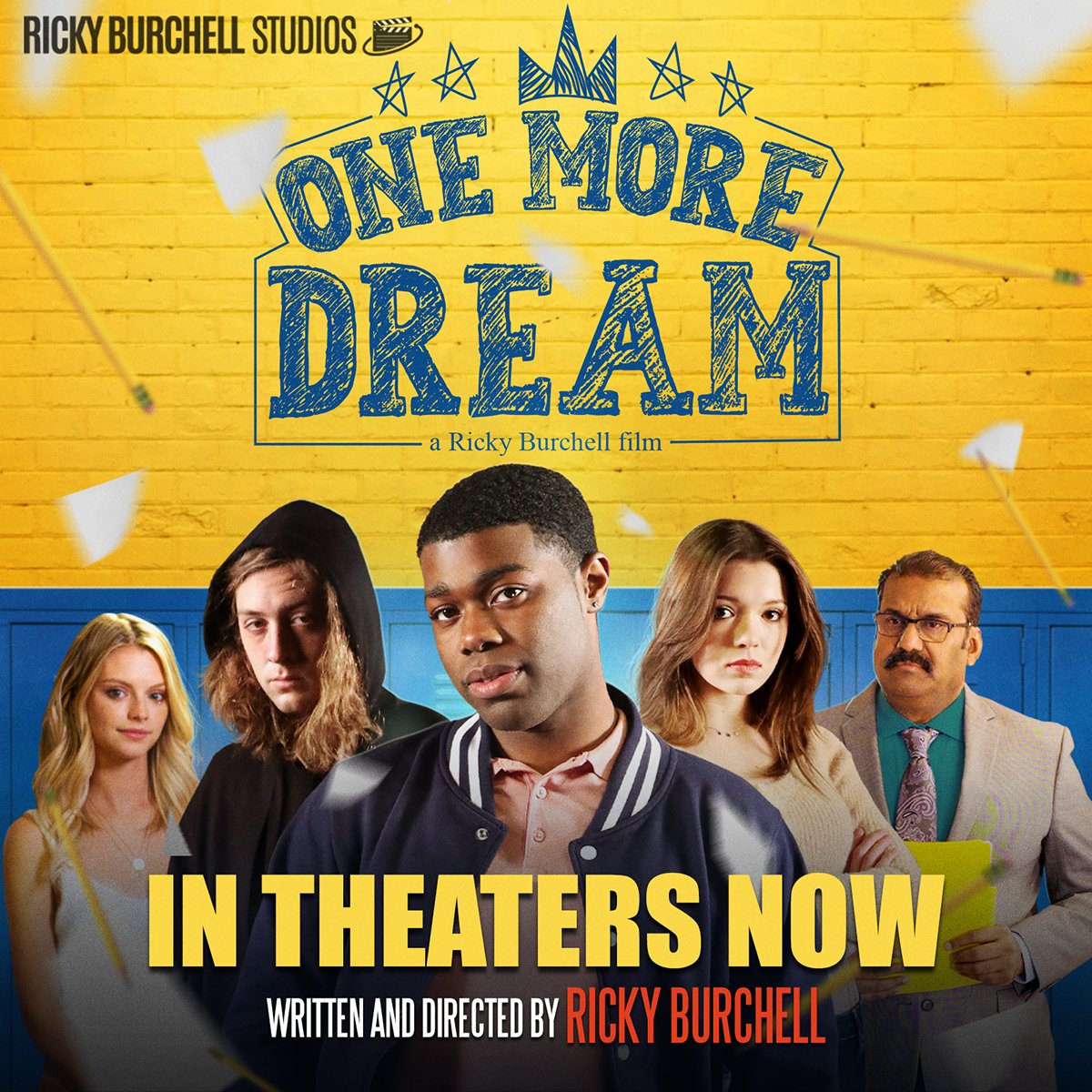 RickyBurchell's tweet photo. Today is officially Opening Day for “One More Dream”, written and directed by the amazing Ricky Burchell and we can’t contain our excitement! IN THEATERS NOW. Get tickets at https://t.co/R0xynvFbjY. #murfreesborotn #tennessee #localfilmmakers #onemoredream #supportlocalartists https://t.co/mAnAOpkNbg