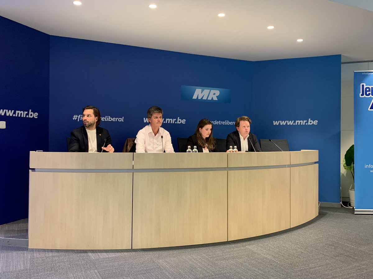 Conférence de #GaspardKoenig ce soir au siège du <a href="/MR_officiel/">MR</a> en présence de son président <a href="/GLBouchez/">Georges-L BOUCHEZ</a> à l’invitation des <a href="/JeunesMR/">Jeunes MR</a> pour parler de la place du libéralisme en France, de simplification et de frugalité.
#liberte #fierdetreliberal