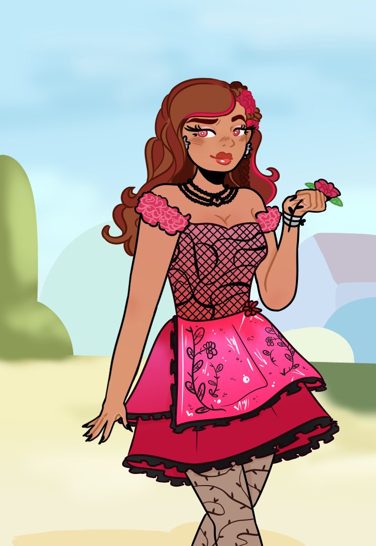 grae_is's tweet photo. I had some free time so... cedar and briar :)
#everafterhigh https://t.co/43FtQI2ca5