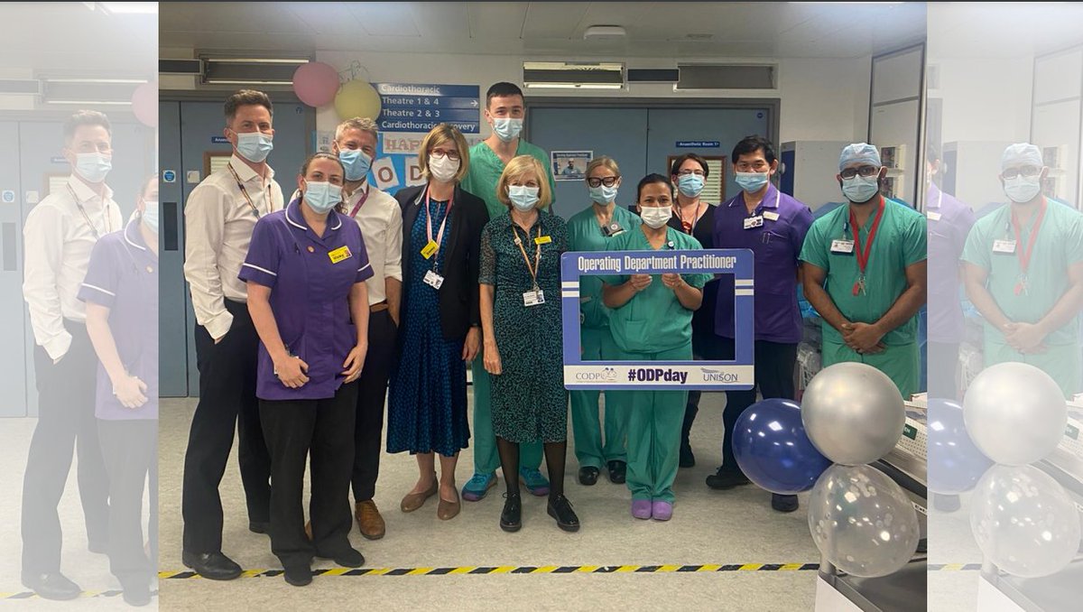 Happy #ODPDay! We want to say a huge #thankyou to our brilliant Operating Department Practitioners Senior ODP Felicity says: “To anyone thinking about an ODP career, I would say go for it! There's a world of opportunity out there and so much that you can go onto do.'