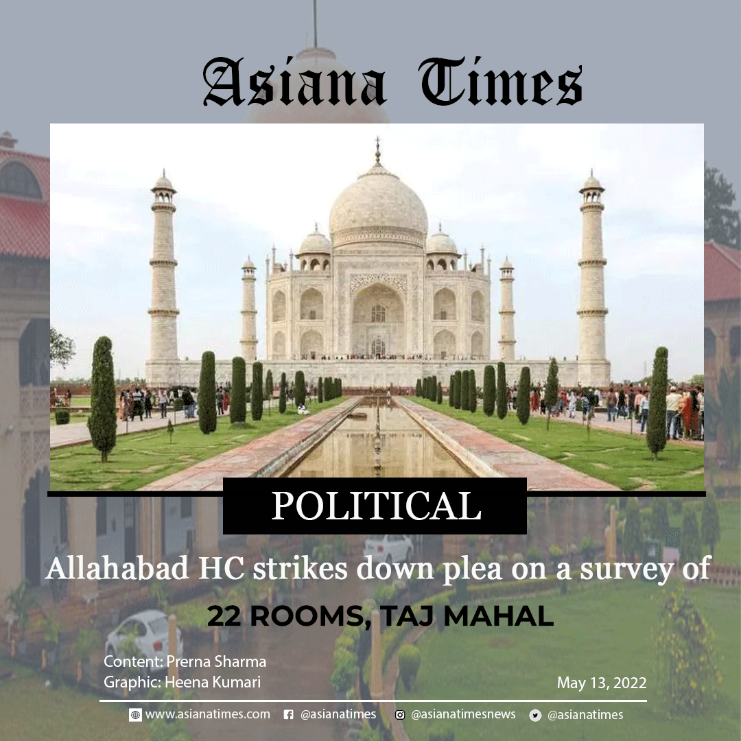 AsianaTimes's tweet photo. The Allahabad High Court strike down the petition which was demanding to research the “real history”, behind the closed doors of 22 rooms in the Taj Mahal.
Read More: https://t.co/E1dnP0ktnn
#tajmahal #allahabaad #highcourt #history #asianatimes #bjp https://t.co/YgHNouBTM3
