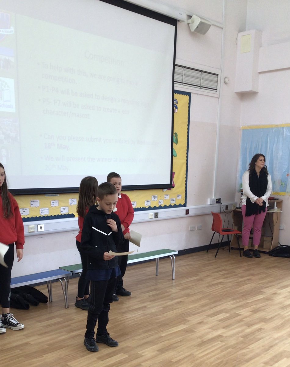 AntoninePrimary's tweet photo. Today the Eco Committee spoke at our assemblies to share the fantastic work that they have been doing this year. They also launched their competition for our children to create their very own Antonine Eco Mascot. We canβt wait to see the entries! #mightyvoice #robinrespect https://t.co/EC5dtwpfaj