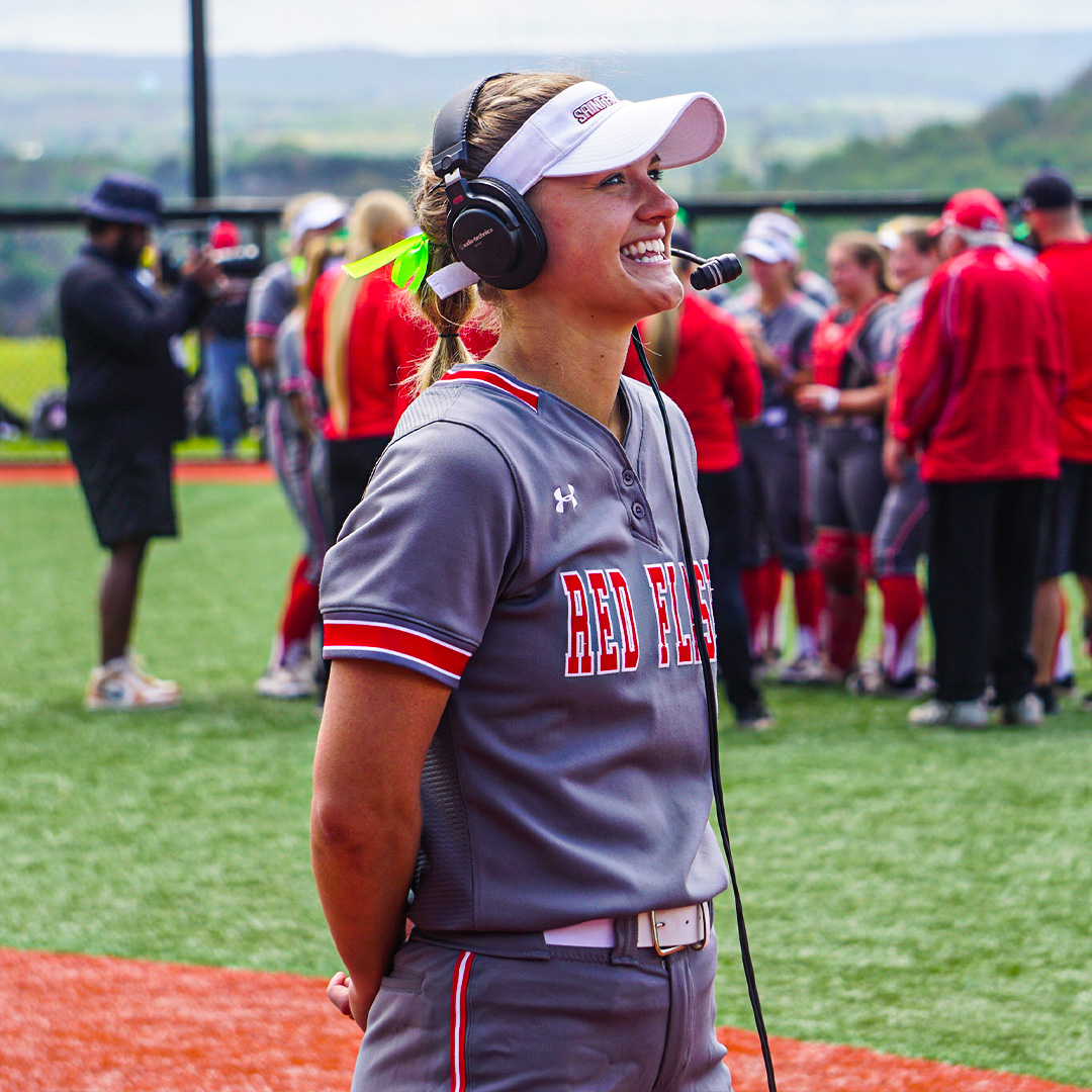 RedWolvesSB's tweet photo. 𝑨𝒍𝒍 𝒔𝒎𝒊𝒍𝒆𝒔 

🔴⚡️🥎
#LiveBeChoose #4SFUSoftball https://t.co/HBidEymX1L