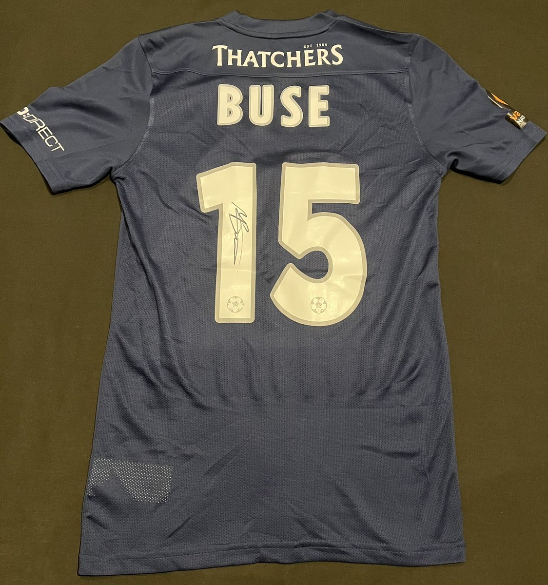 Jackvickery_'s tweet photo. A huge thank you to @Matt_Buse for this match worn and signed @TUFC1899 shirt. I’m auctioning it off for the @as9foundation. Please reply with a bid or DM me. Auction ends Thursday 8pm. All RT’s appreciated. #tufc https://t.co/cO30Q6GF1r