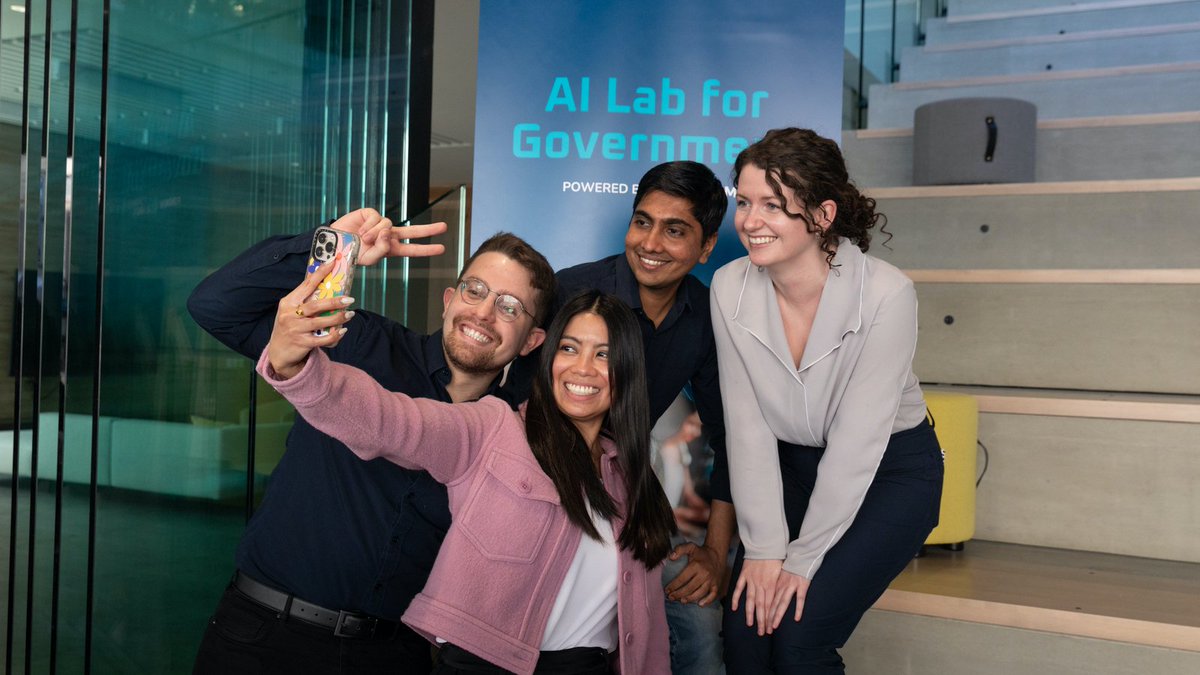 altaml_com's tweet photo. ICYMI: Last week we launched https://t.co/apNpy0pomX: a talent accelerator that will tackle some of the public sector's most complex problems while bolstering the #ABTech talent pipeline. Here are some of the AltaML team members making the #GovLabAI happen! https://t.co/jE4FoBOO4t