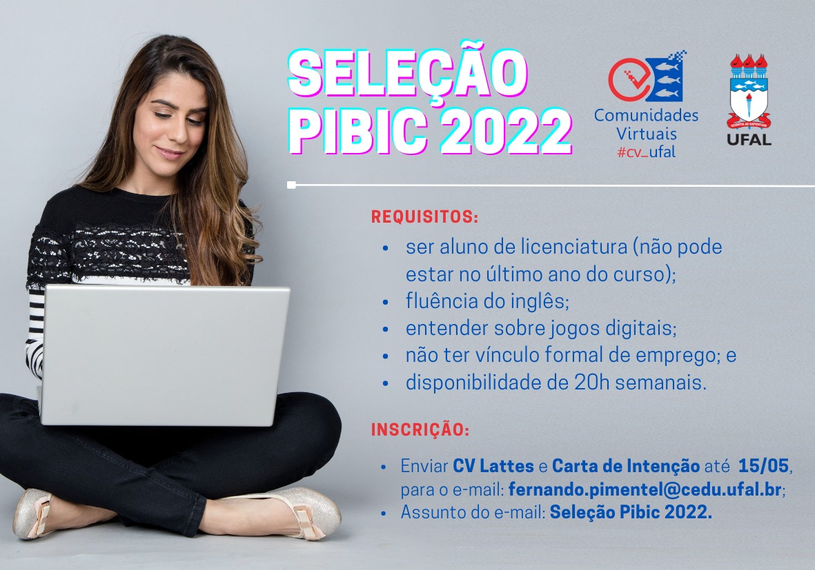 educacaoonline's tweet photo. Pibic Ufal https://t.co/0qwAD60Hg9