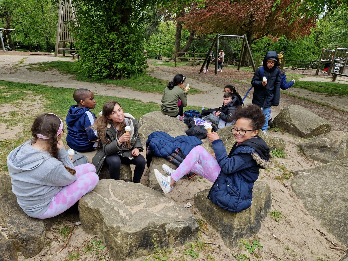 year5and6church's tweet photo. We had lots of fun at Bingley St Ives this afternoon 😀  @church_prim @MissHRosenberg1 #postSATs https://t.co/HWTESWL9KW
