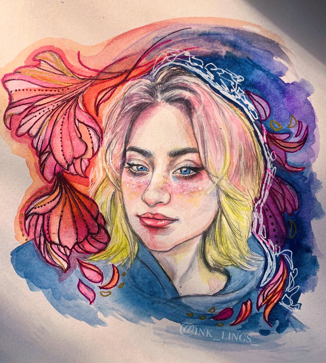 ink_lings__'s tweet photo. Spring blooms 💐 Niki @Nihaachu 

#nikinihachufanart #nihachufanart #nihachu #nikinihachu #mcytfanart #watercolorpainting @artists_mcyt https://t.co/EXhqdTzQQz