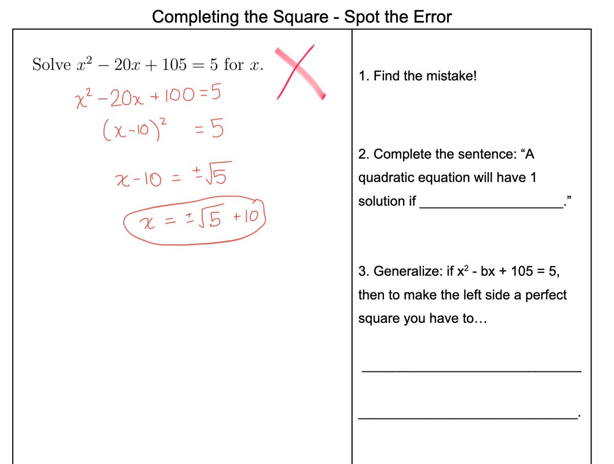 mpershan's tweet photo. Teaching kids how to complete the square? Consider doing some activities with examples.  https://t.co/w1RSRdTM1b https://t.co/oozIa9u2r1