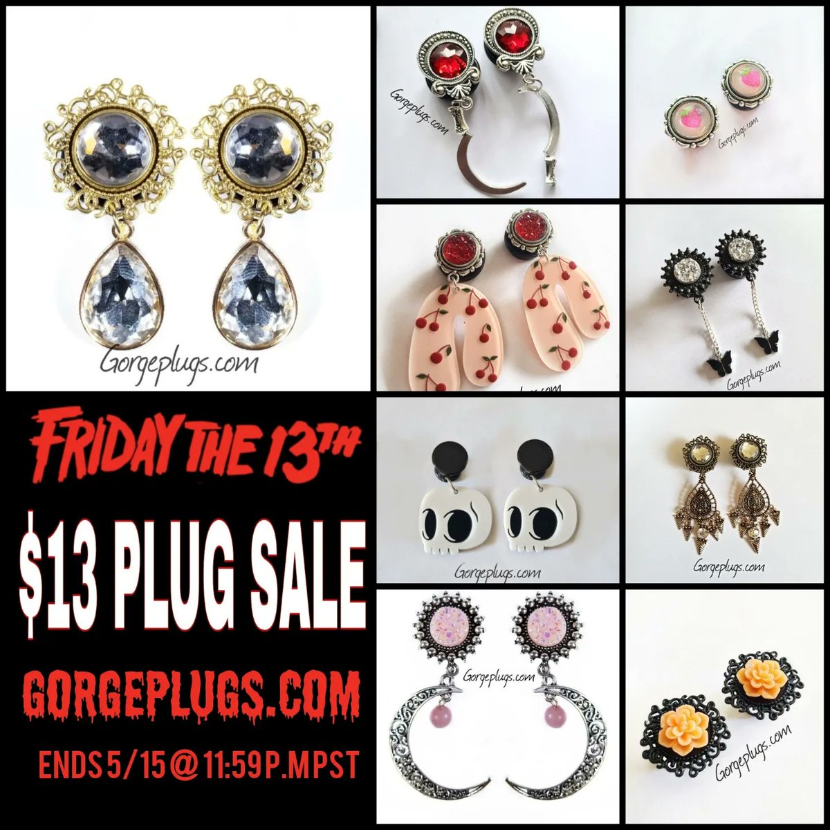 Gorgeplugs's tweet photo. Yes, They're Just $13!😊
USE CODE: "13PLUGSALE"
📣ALSO BOGO $13 BUNDLES AVAILABLE!(NO CODE NEEDED)📣
Ends 5/15 @ 11:59 P.M PST 
COME CHECK IT OUT @ https://t.co/QEZuWpaRsn https://t.co/gzwyRH4gzE