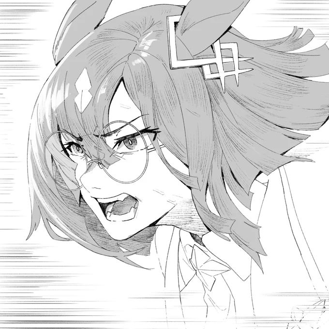 最後の直線
#ウマ娘 #イクノディクタス 