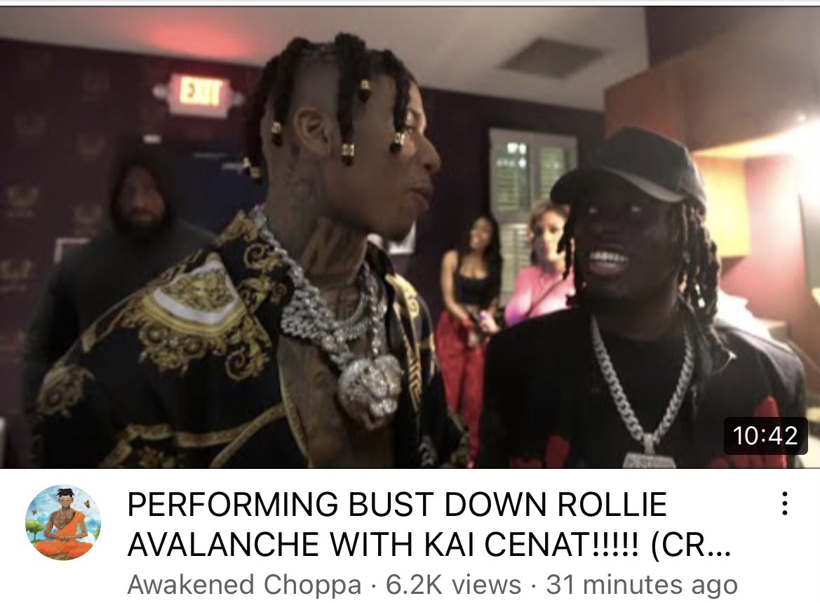 NLE Choppa on Twitter "Me And KaiCenat Performed Bust Down Rolie