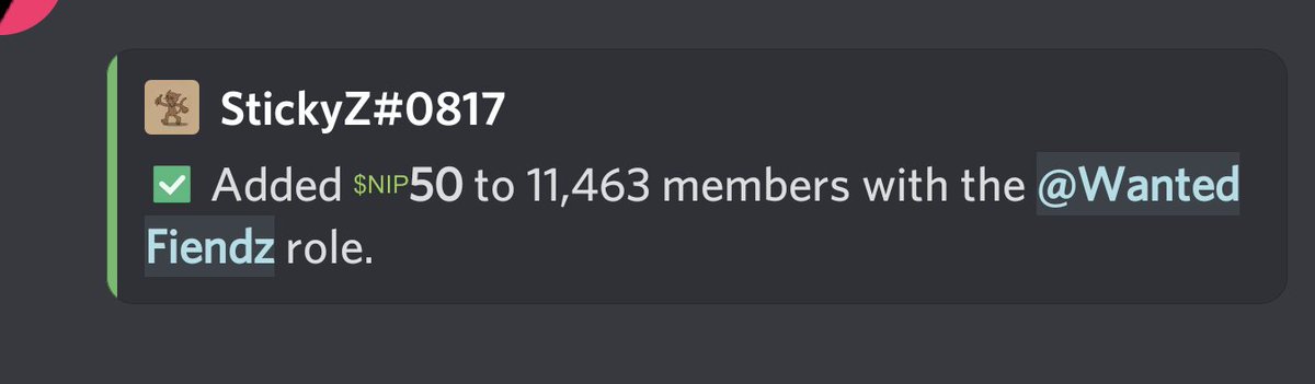 FelineFiendz's tweet photo. WE JUST GAVE 50 $NIP TO EVERYONE IN OUR DISCORD, BUT WE'RE NOT DONE HERE...👀👀👀 https://t.co/AtuDF53gRM