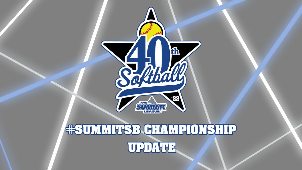 TheSummitLeague's tweet photo. 🚨 #SummitSB Championship Update 🚨

𝟭𝟮:𝟭𝟱 𝗽.𝗺., 𝗠𝗮𝘆 𝟭𝟯

Tournament venue has changed to Nygaard Field on the University of South Dakota campus.

Game No. 3 will be played at 5 p.m. CT tonight b/t No. 2 Omaha and No. 3 North Dakota State.

🗞️: https://t.co/fq8QqNgjV3 https://t.co/SWXFMmjp0K