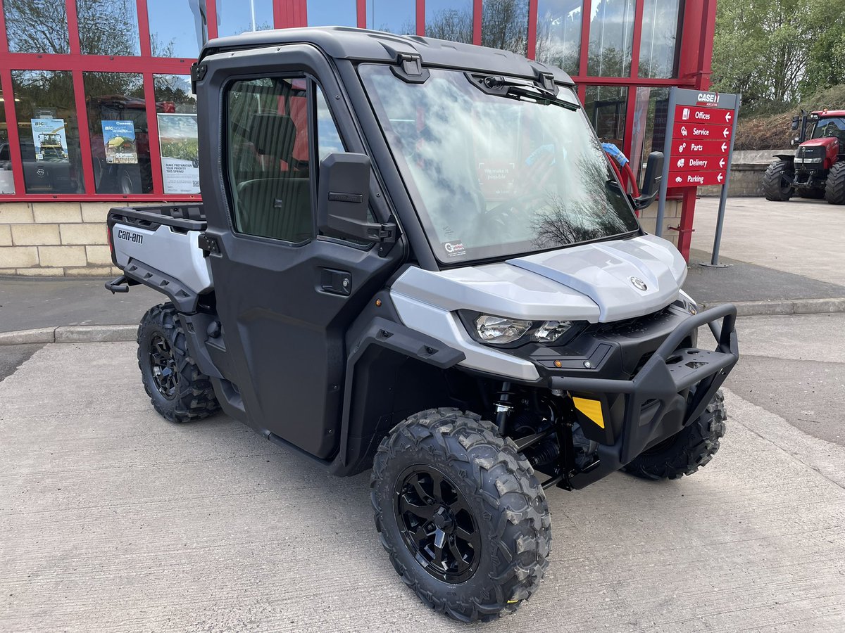 Ooft! Looks mean in silver <a href="/CanAm/">CanAm</a> don’t you think?

This is to match our customer’s existing fleet of machinery. 

Many thanks for all at Marshalls!