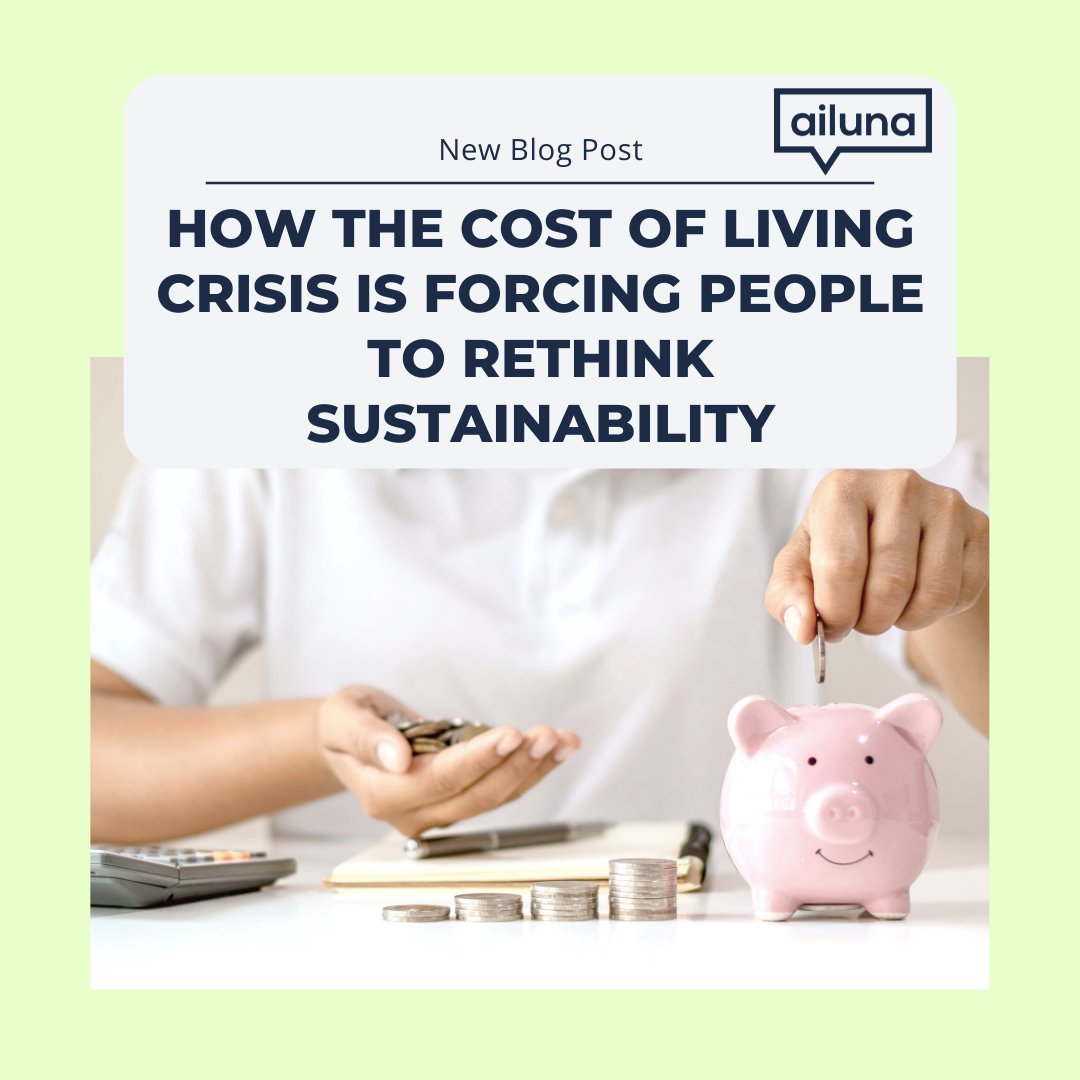 AilunaCommunity's tweet photo. NEW BLOG POST! How the cost of living crisis is forcing people to rethink sustainability. Continue reading via the link in bio:
#savemoneysavetheplanet #CostOfLiving #sustainabledevelopment #sustainablefuture #sdgs2030 #sdgs #sustainabledevelopmentgoals #stopwarinukraine https://t.co/lCH8qse2TI