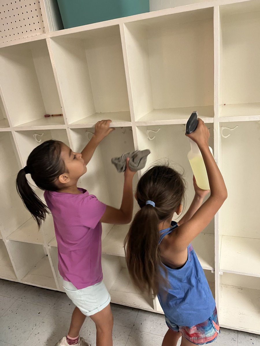 Classroom Cleaning Party!! I’m learning that if you add the word ‘party’ to the end of almost anything, it can be fun. These kids LOVED getting to spring clean their classroom today! <a href="/MilamBengals/">Ben Milam Elementary</a> <a href="/WFISDschools/">Wichita Falls ISD</a>