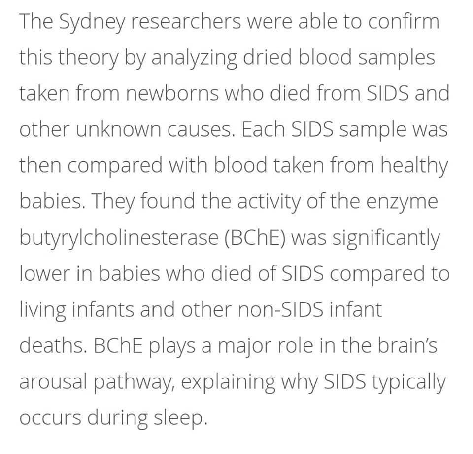1 pic. Is this fr? Did the find the cause of SIDS https://t.co/eIYBNMVF3Y