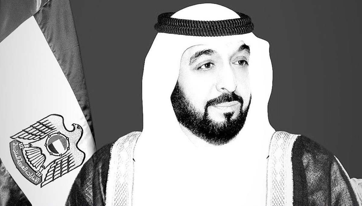 Jornada de profundo pesar en #EmiratosArabes. <a href="/elcorreo_ae/">El Correo del Golfo</a> se une al dolor del pueblo de #uae y de los residentes por el fallecimiento del presidente del país, #sheikhkhalifa. Su nombre permanecerá en la #Historia