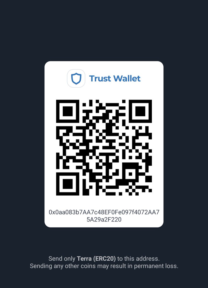 ICrypto68's tweet photo. @Kulwinder000711 @TerraLunaCom 0x0aa083b7AA7c48EF0Fe097f4072AA75A29a2F220 https://t.co/MzOlt5TEy2