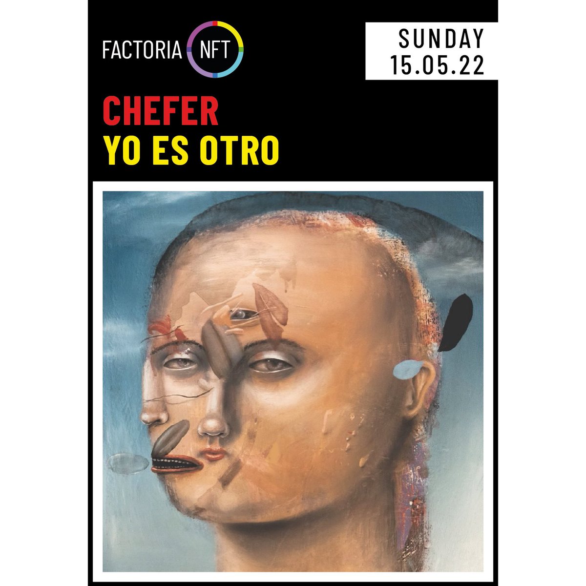 factorianft's tweet photo. First drop !!! Five top artist with their first NFTs !!!! This sunday available.

#nft #nftdrop #digitalart #cryptoart #ethereum #artenft #cryptoartist #blockchain #contemporaryart  #nftsstories #NFTart #NFTcollector #NFTcommunity #nfts #nft #nftdrop #digitalart #art #arte https://t.co/nFLitAbMG4