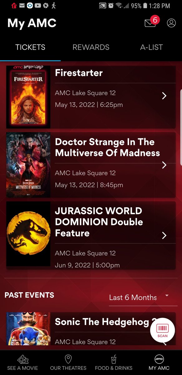 stephmase22's tweet photo. @tspencer322 Going to Dr. Strange for the second time and Firestarter double feature for me tonight. Go #AMC #NoOptionMay #MultiverseOfMadness https://t.co/ldQKL8AMXN