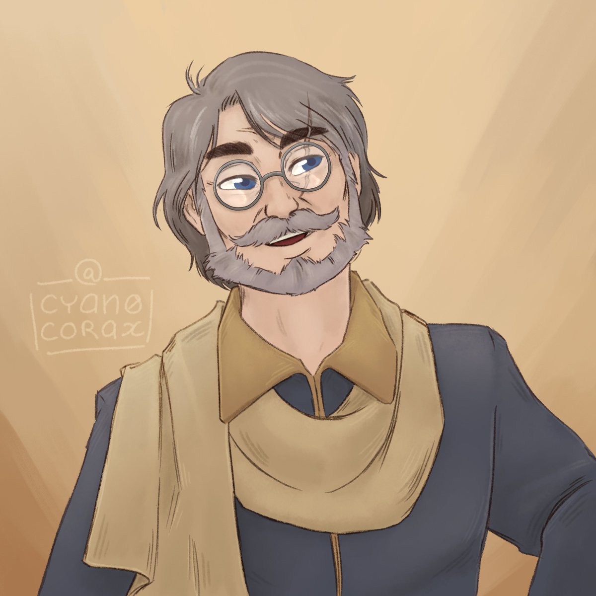 cyan0corax's tweet photo. Commission for @DavidMRL77! Adventuring Party of 4: Anouse, Osterr, Walker and... (wait for it) #dndart https://t.co/ERZLJWK0yN