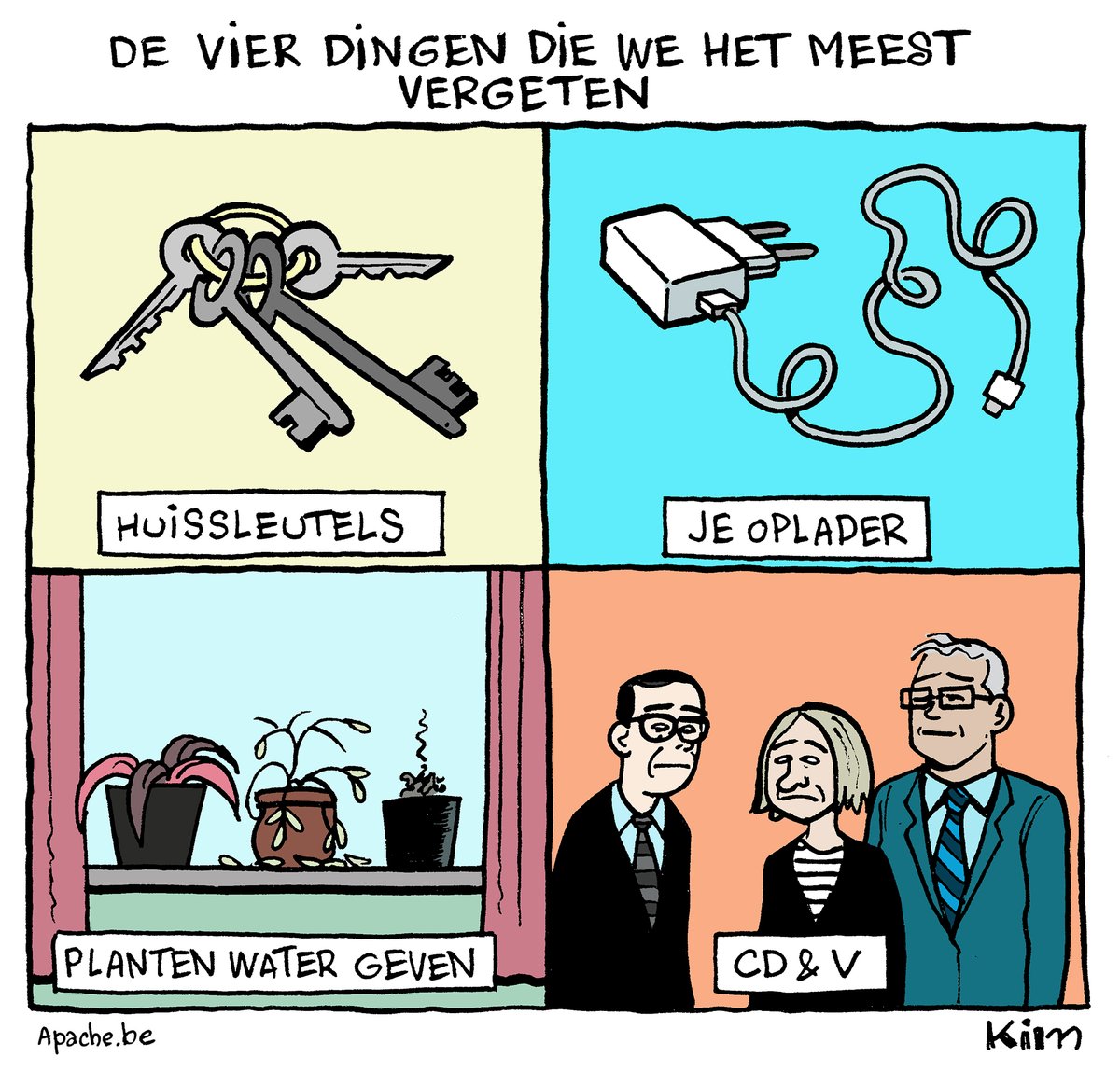 kim_duchateau's tweet photo. #vergetendingen #cartoon #apache_be #kimduchateau https://t.co/XUfYdvl6x9