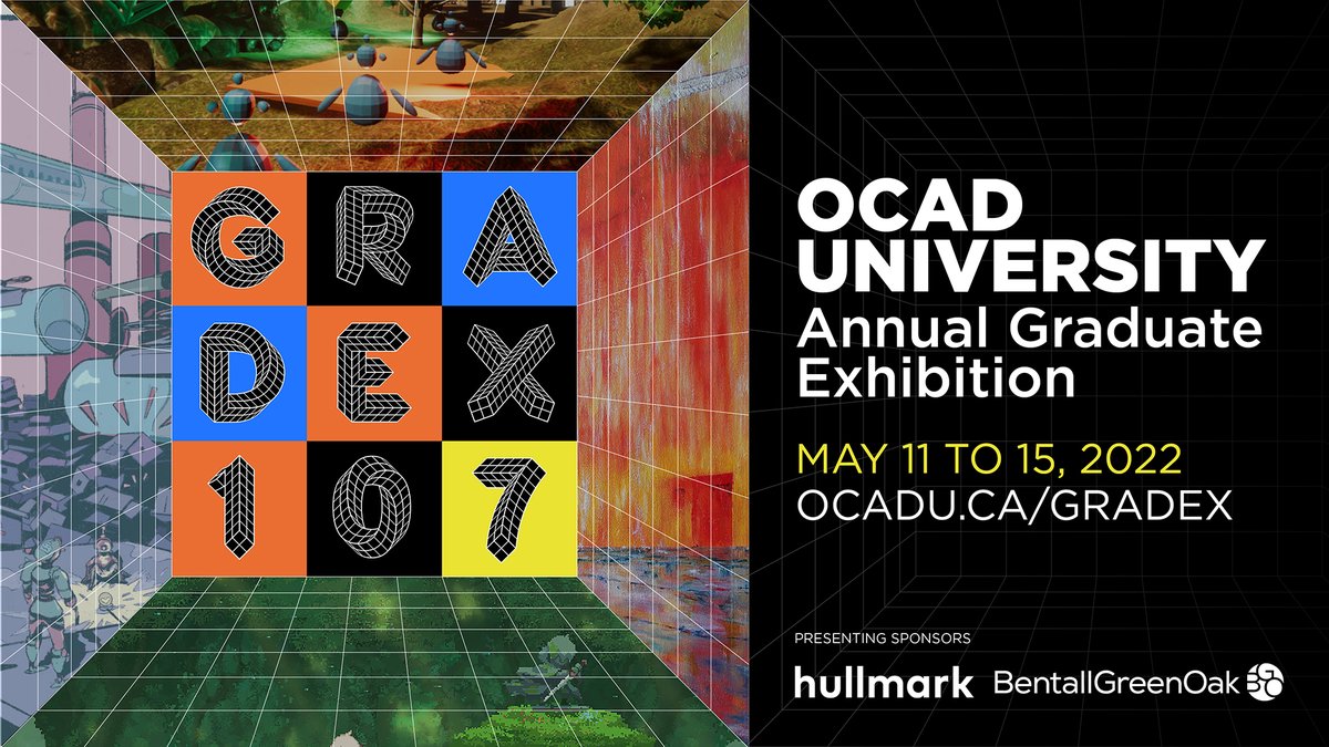 OCAD's tweet photo. The best way to spend your weekend - #GradEx107, Toronto's largest free art and design exhibition, on now through Sunday. Plan your visit at https://t.co/HJSvqWNEvU https://t.co/CyTSAmhy8l