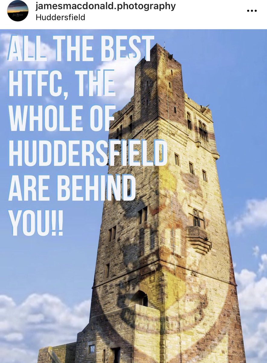 Shared this back in 2017, best give it another run out!!! 🔵⚪️⚽️🙏🏻🤞🏻
<a href="/htafc/">Huddersfield Town</a> <a href="/BBCWYS/">BBC Sport West Yorkshire</a>  #efl #htfc <a href="/KH_BBCLeeds/">Katherine Hannah</a> <a href="/pauloggy/">Paul Ogden</a> <a href="/BBCSport/">BBC Sport</a> #PLAYOFFS2022 <a href="/MattGlenn27/">Glennon</a> <a href="/SirPatStew/">Patrick Stewart</a> #huddersfield