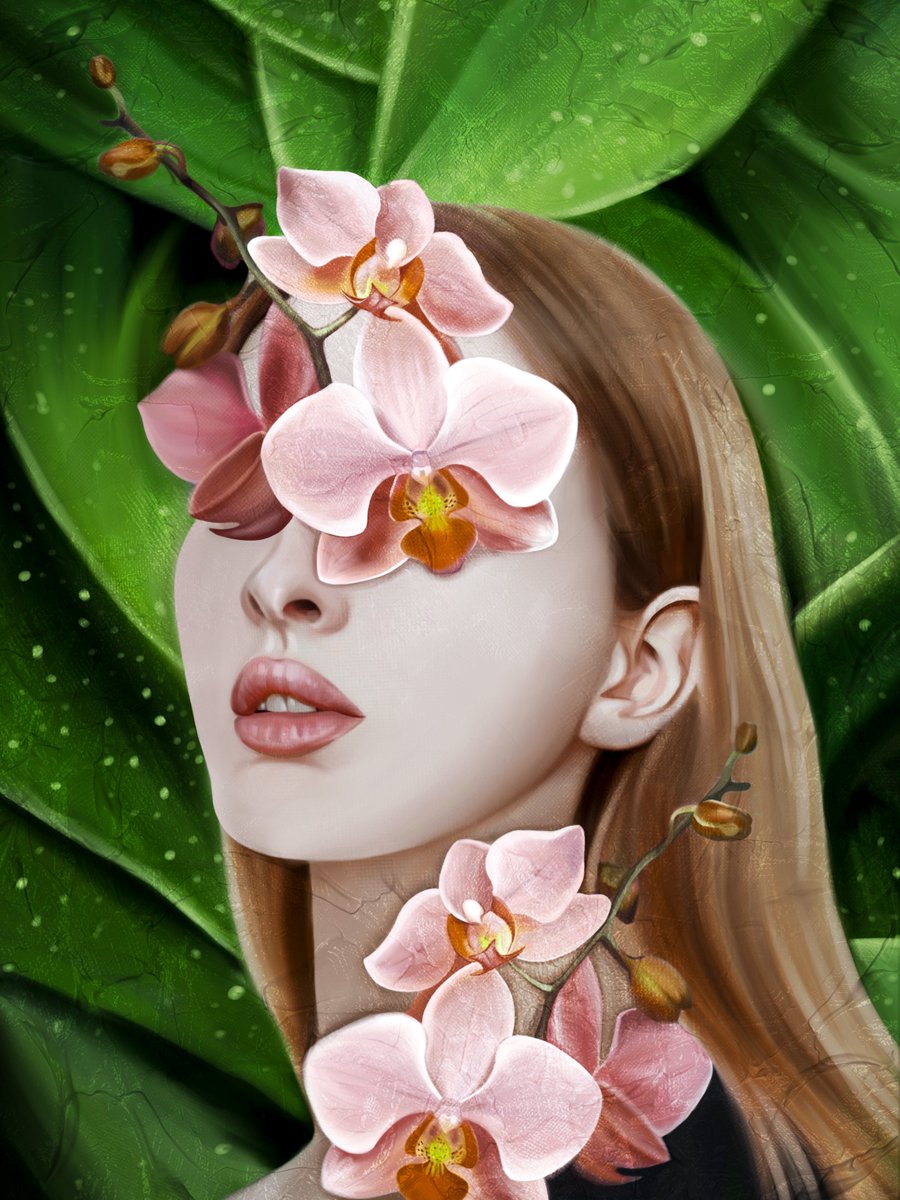 My first work in the collection "Floral moods" in the NFT.

ORCHID GIRL🌸

opensea.io/assets/matic/0…

#NFTs #OpenSeaNFT #GIRL #flowers