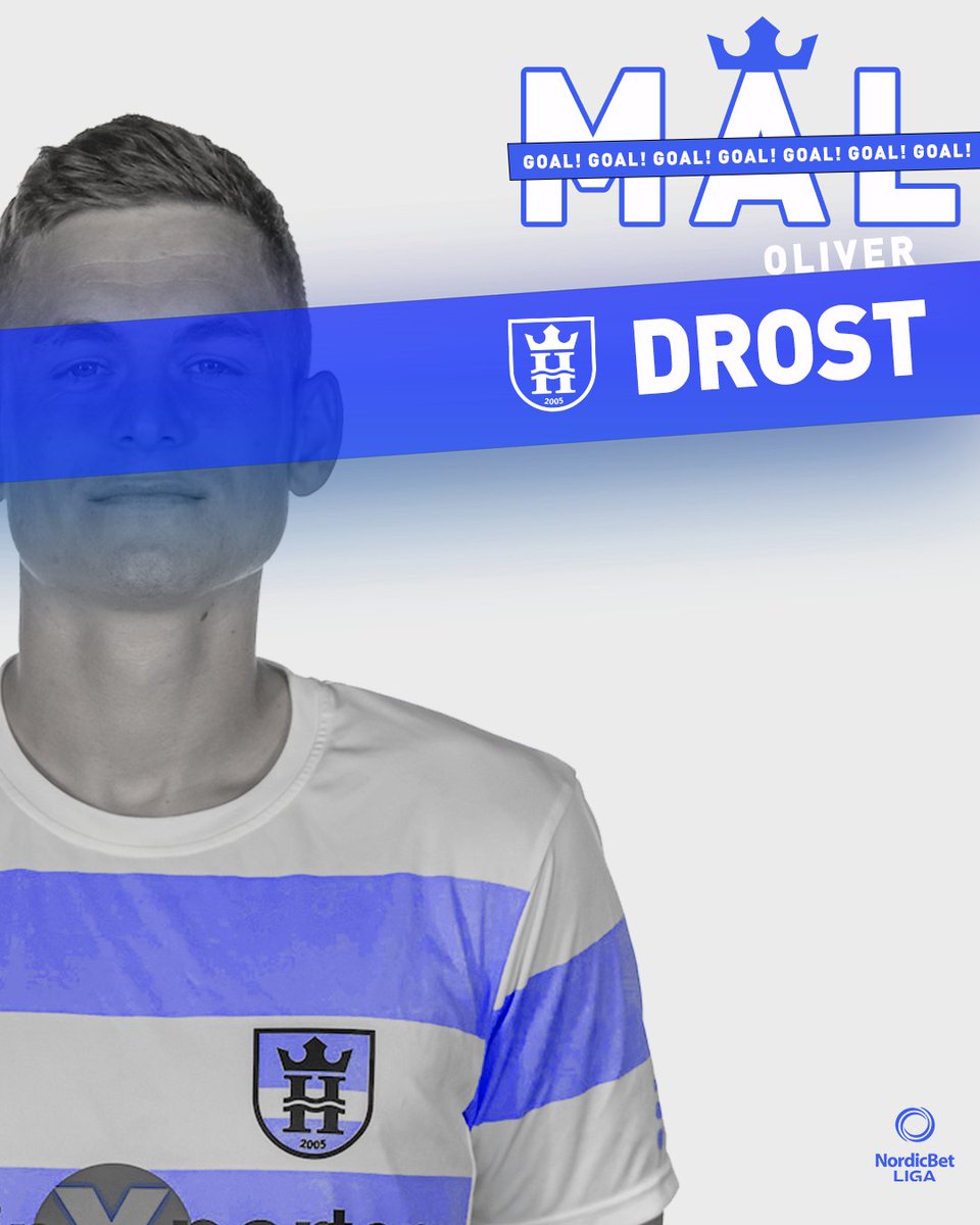 DOUBLE!
DROOOOOOOOOOOOST! 
👑 Kom så, Helsingoranere!

🕐 35' | 1-2 | #ACHFCH