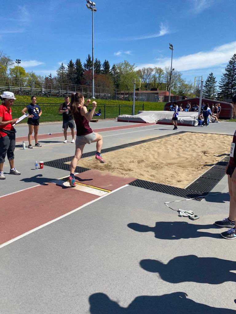 50+ athletes moving onto <a href="/NCSSAASports/">National Capital Athletic Association</a> Meet next Thu &amp; Fri. Incredible performances by all our athletes at the West Conference Meet. Keep reppin’ the #maroon