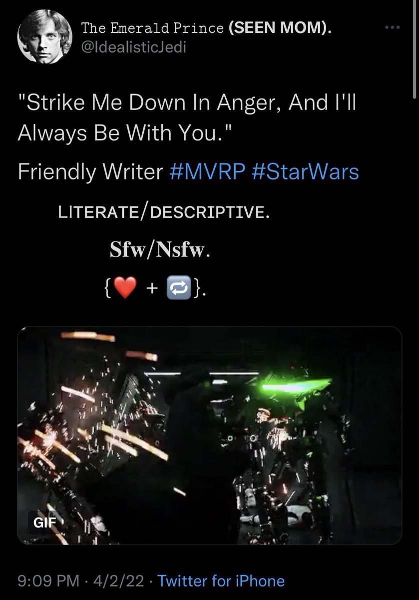 OFBESKARSTEEL's tweet photo. // TW — pedophilia / incest / racism 

alright because I see a lot of new faces around the Star Wars verse I wanna take this time to remind y’all that Zeus is still out there. 

He used to be  @/ReveredGeneral and is now going by @/idealisticjedi https://t.co/fG3JeS5x4N